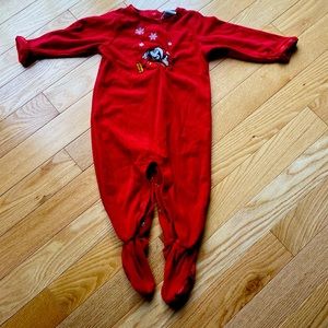 Disney Store baby fleece pajamas